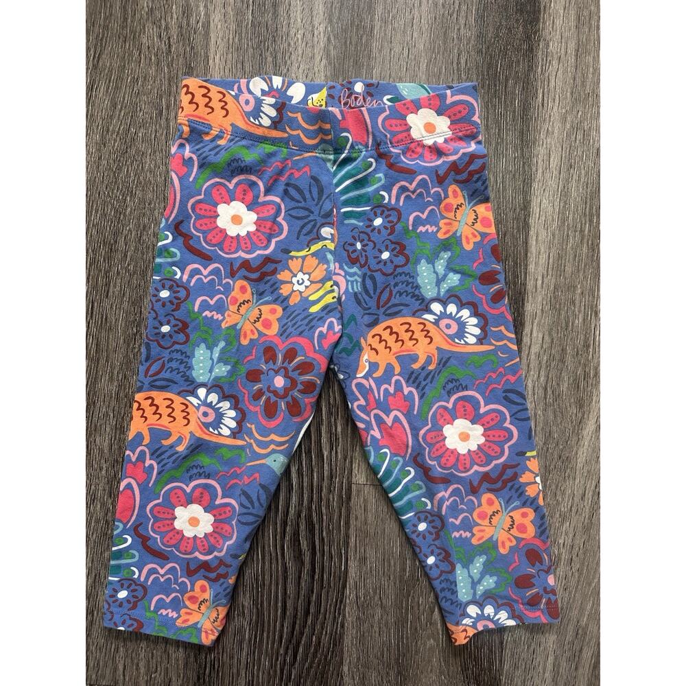 BODEN girls size 9-10y jungle print EUC leggings